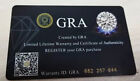2 00 Ct Round Cut Gra Moissanite Earrings 14k Solid White Gold Studs Screw-back
