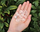 8 Oz Clear Quartz Tumbled Stones   a  Grade Natural Polished Crystals 1 2 Lb