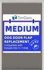 Pac11-11038 Medium Dog Door Flap Replacement Compatible With Petsafe Freedom Dog