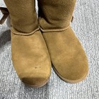 Koolaburra By Ugg Victoria Brown Suede Shearling Lined Bow Knee High Us 10