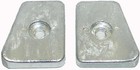 Johnson Evinrude 20-25-30-35hp 1991-05 Anode Zinc Double Plate 434029 Lowerunit