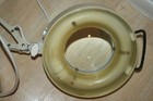 Magnifying Lamp W  Clamp Lighted Magnifier Task Light Fluorescent Used