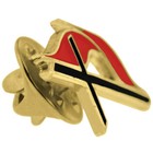 Pinmart s Methodist Cross Religious Enamel Lapel Pin
