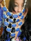 Talisman Relic Seductive Blue Veil Necklace     The Invitation Talisman Desire