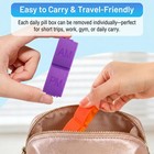 31 Day Compact Monthly Am Pm Pill Organizer Travel Medicine Case