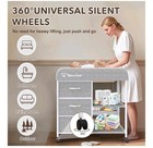 Baby Changing Table  Portable Diaper Changing Station With Wheels  Nursery Or   