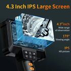 Anesok Industrial Handheld Endoscope 4 3 Ips 1080p Hd 5m Borescope Snake Camera