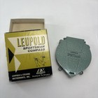 Vintage Leupold   Stevens Sportsman Compass In Original Box Green Metal Read