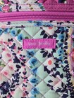 Vera Bradley Travel Hanging Toiletry Bag Makeup Multi Color Paisley 