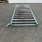 Roach 30  X 84  Heavy Steel Roller Gravity Conveyor 2 5  Od 27  Bf 6  Centers