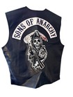 Soa Sons Of Anarchy Cosplay Motorcycle Vest Xxl Officially Licensed Apparel