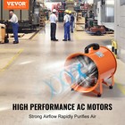 Vevor 16  Extractor Fan Blower Portable 10m Duct Hose Ventilator Industrial