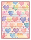 25 Sheets Decorative Paper Letter Writing Paper Color Stationery - Cute  039