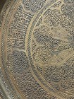 A Middle Eastern Islamic Brass Tray