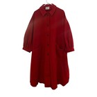 Vintage Pendleton Red Wool Cape Swing Coat Jacket Usa Made 50s 60s Read Desc