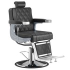Retro Barber Chair Hydraulic Recline Beauty Spa Styling Equipment Wide Seat