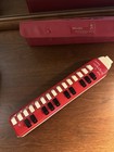 Hohner Melodica Alto 26-key Red White Black Plastic Instrument With Case