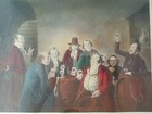 Vtg German Art Print  the Wine Commission  Bar Hasenclever 15 25  X L 18 25 