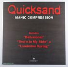 Quicksand  manic Compression  Promo Poster Flat - 2 Sided 12 x12  Htf Orig  1995