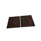 Antique Reclaimed Carved Wood Door Panels - Set Of 2 Architectural Ornate 