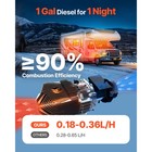 Uimoso Diesel Air Heater 8 Kw 12-24 V With Blue Lcd Control Switch