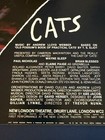 Cats Musical Souvenir Brouchure Program New London Theatre May 11  1981