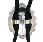 1 2 3 Inch Navajo Southwest Concho Sterling Silver Bolo Tie And Tips Ebs1184oth