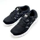  new  Men Nike Free Run 2 Black   White  537732 004   Sz 8 0 - 13 0     