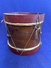 Antique Civil War Era Childs Drum   Sticks Finger Lakes 1866 Bible 2 Tin Type