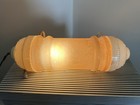 Vintage Mcm Bed Light Headboard Torpedo Reading Lamp Art Deco Celluloid   Glass