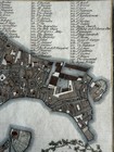 Venice Italy City Plan Venezia Italia 1800 Nice Antique Engraved Map Hand Color