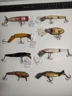 Vintage Fishing Lure Lot Of 8  Various Bait Companies