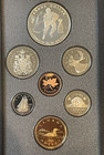1993 Canada 7 Coin Double Dollar Proof Set - 100th Stanley Cup Silver Dollar