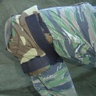 Small Bijan Usgi Military Improved Knee Pads Woodland Camo   Black Usmc New
