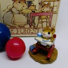 Wee Forest Folk Vintage Figurine M-103 Rockin  Tot  red Chair 