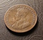 1923 Canada 1 Cent  a2  King George V Canadian Penny Copper Coin Small Cent