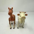 Vintage Fisher Price Little People Farm Animals   Figures Accessories Lot    915