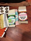 Vintage Sewing Notions Spools Of Thread  Pins  Fasteners  Buttons Rick Rack Bias