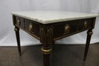 Exquisite Antique French Ormolu Marble Top Table