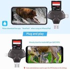 Trail Camera Viewer Sd Card Reader Compatible With Android Iphone Ipad Type C