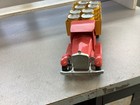 Shell Oil Pressed Steel 190 s Stake Truck W 8 Shell Barrels    