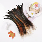 Natural Rooster Tail Feathers 50pcs 10-12inch Long Rooster Coque Tail Feather   