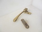 Vintage Brass Sash Window Latch Lock Fastener Catch Keep Old Handle Antique Door