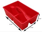 Large Plastic Grooming Tote Caddy For Horse Stables