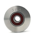 V Groove Pulley Wheel Bearing Cable Pulley Wheel Stainless Steel Pulley Wheel