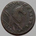 1786 New Jersey Copper Colonial Coin