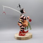 Navajo Folk Art-fisherman Koshari With Fish By Virgil Wood