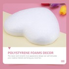 Foam Heart Crafts Christmas Heart Ornament Polystyrene Sphere Polystyrene Shapes