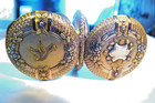 118 Years Old Waltham 14k Solid Gold Hunter Case Multicolor  Great Pocket Watch