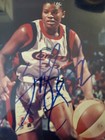 8x10 Plaque With Name Plate Sheryl Swoopes Houston Comets Autographed